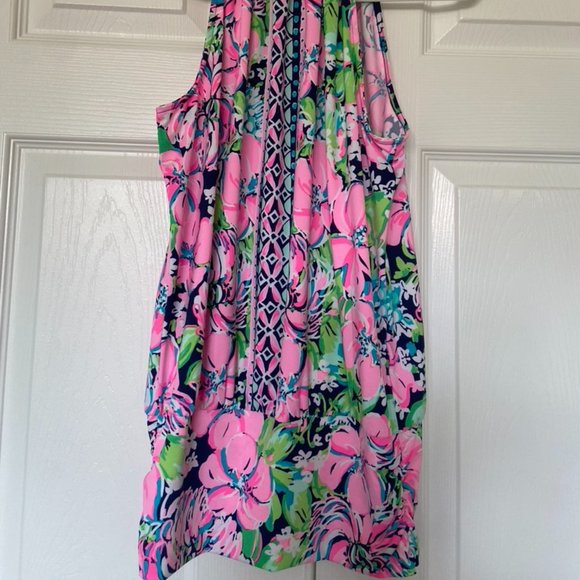 Lilly Pulitzer Bowen Floral Halter Top - Picture 7 of 7
